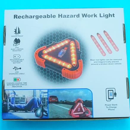 HAZARD RECHARGABLE LED WORK LAMP - 7