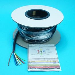 10m Roll of 7 Core Cable - 4 amp
