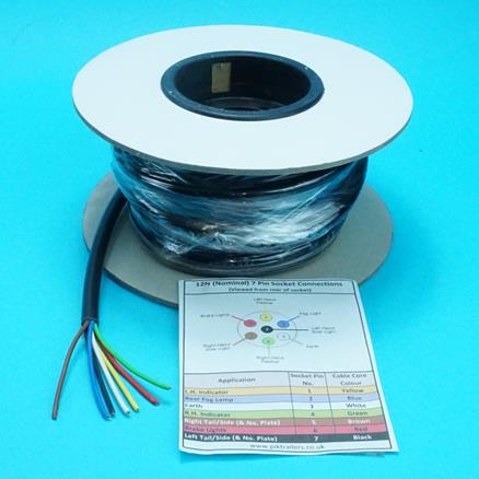 7 CORE CABLE 10m ROLL - 32410