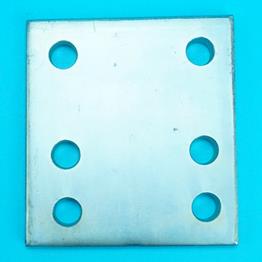6 Hole Drop Plate for Towballs - Off-road/Agricultural use
